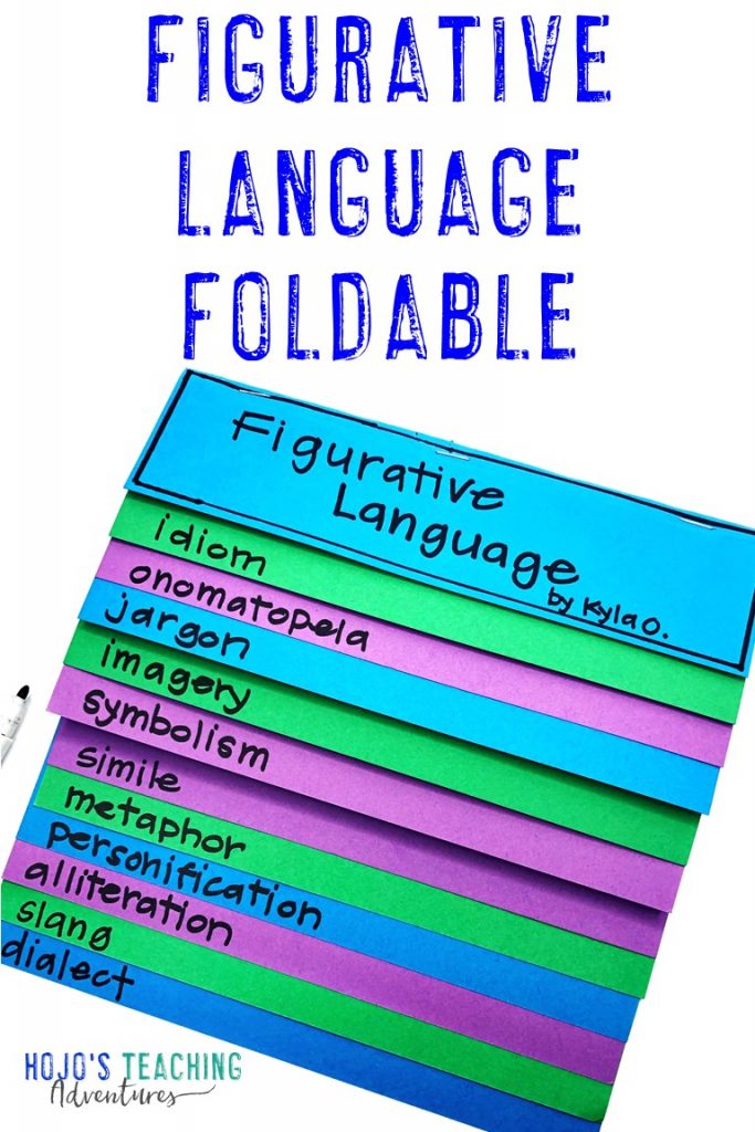 Figurative Language Foldable