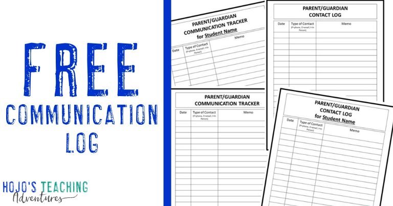 free communication log