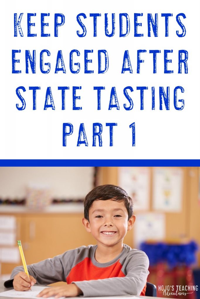 keep students engaged after state tasting part 1