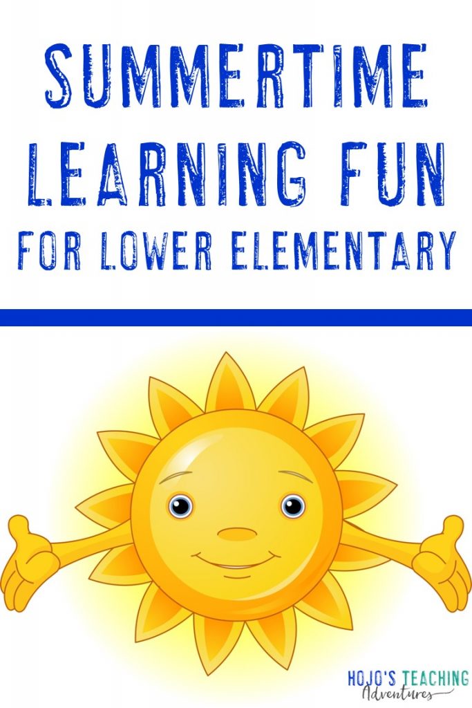 summertime learning fun for lower elementary