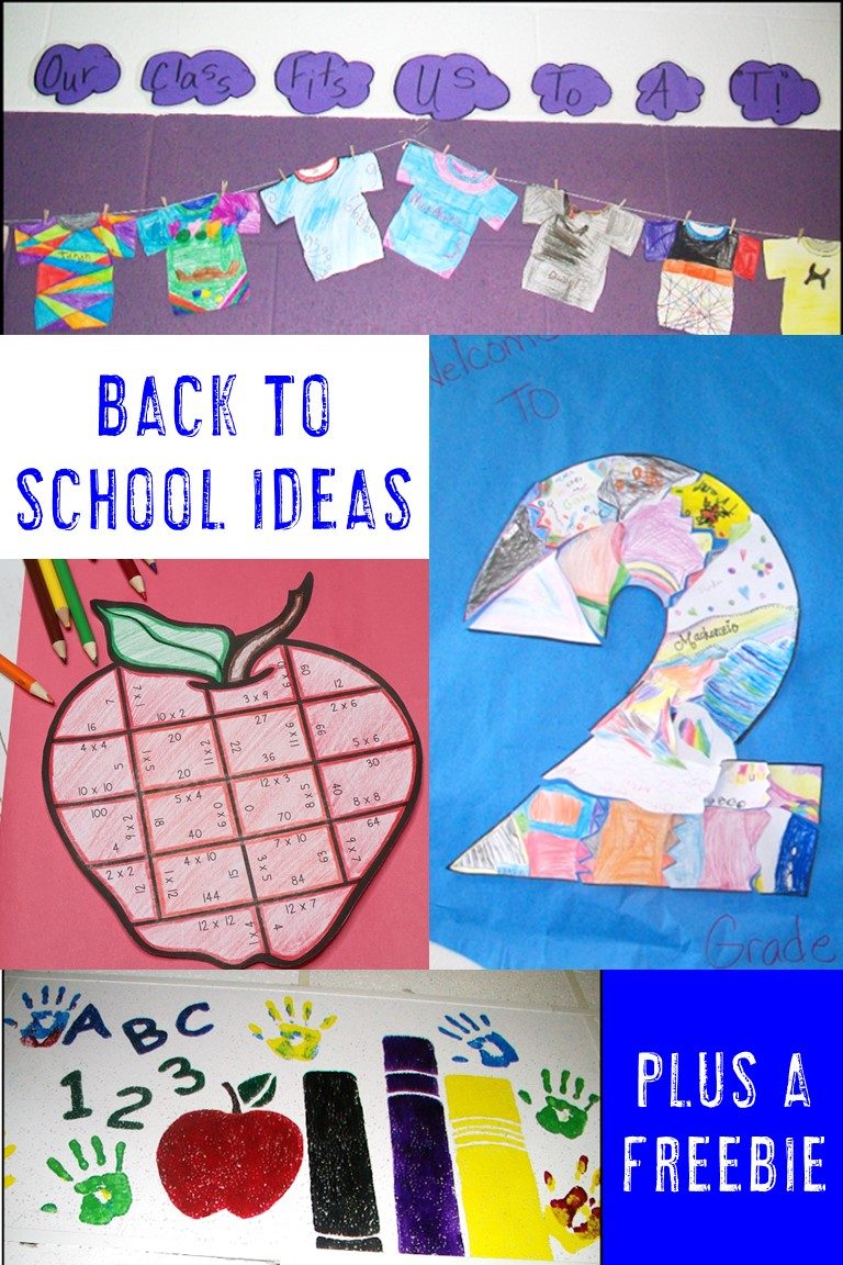 If you're on the lookout for some great back to school activities and ideas - this is it! This blog post contains great FREE downloads, puzzles, bulletin board ideas, collaboration fun, and more to help get the school year started off on the right foot. You'll find ideas for EVERY elementary grade level - preschool, Kindergarten, 1st, 2nd, 3rd, 4th, and 5th grade. Click through to get some great BTS awesomeness!