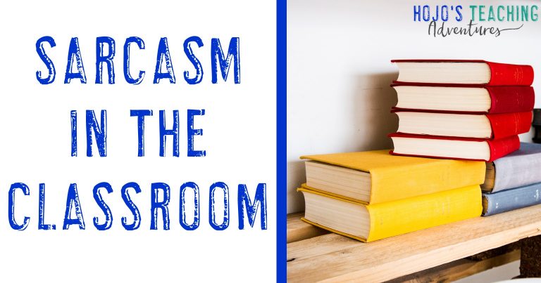 sarcasm in the classroom