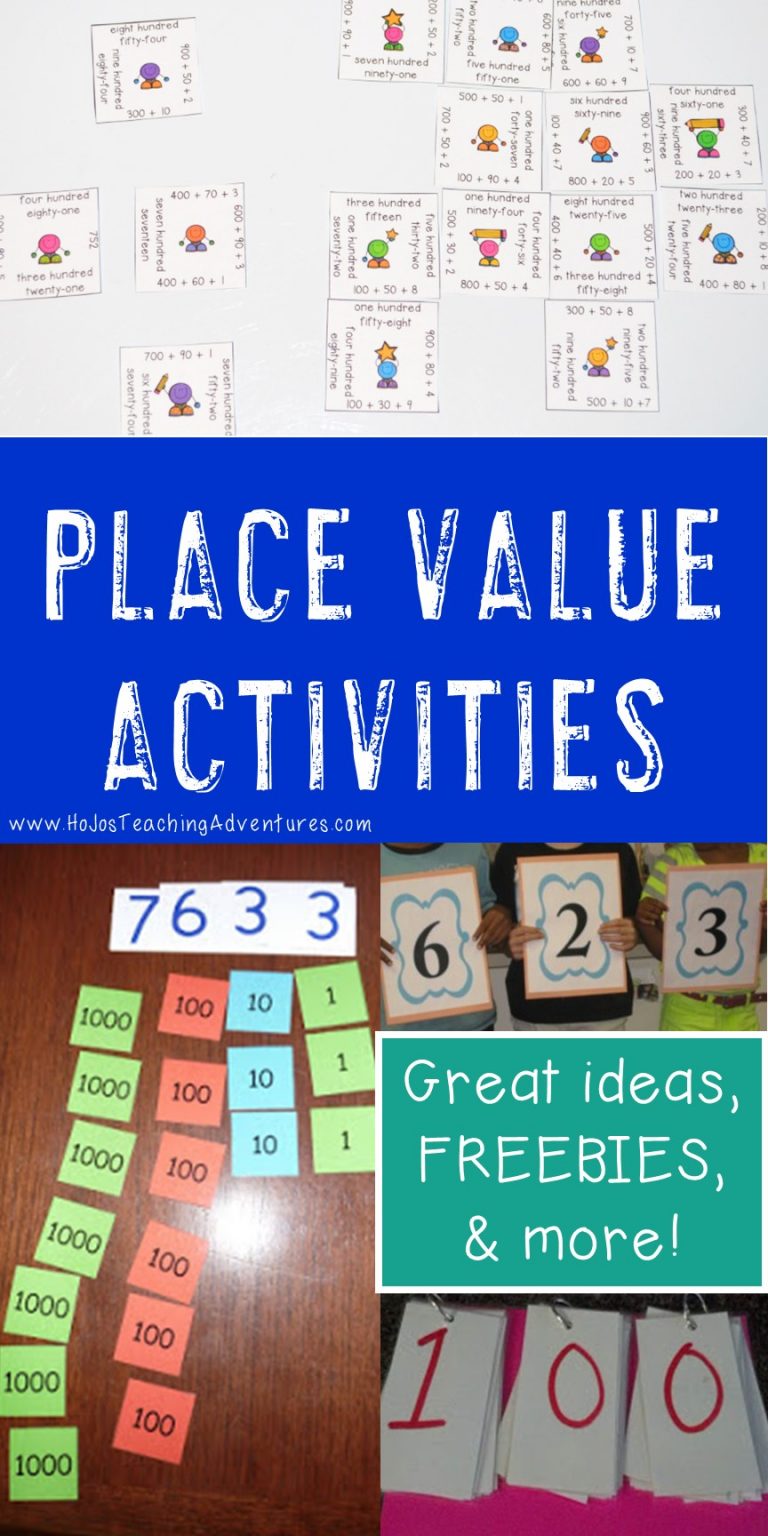 Teaching Place Value, Great Ideas,freebies And More. Click Here For More: