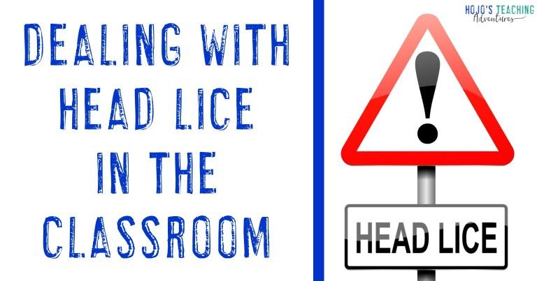 dealing with head lice in the classroom