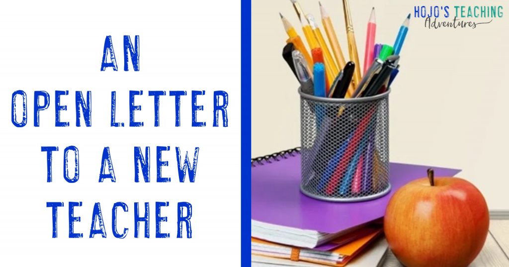 an open letter to a new teacher