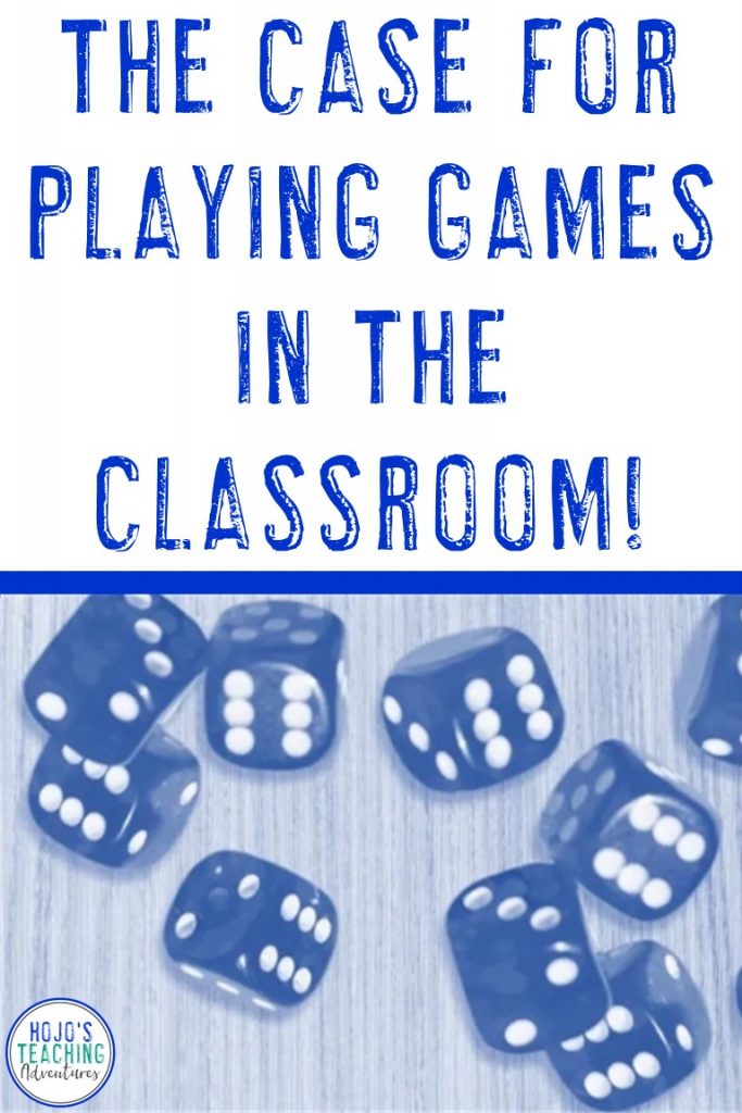 the case for playing games in the classroom