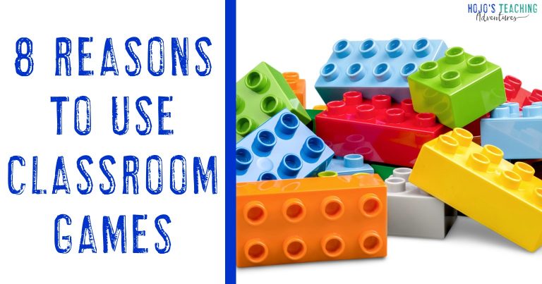 8 reasons to use classroom games