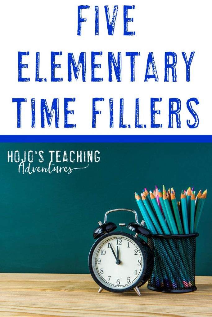 five elementary time fillers