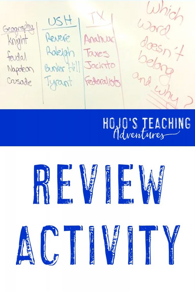 Social Studies Review - Review Activity 