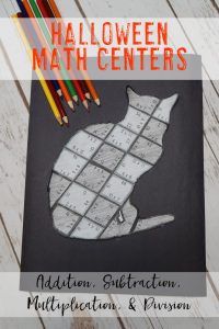 Your 1st, 2nd, 3rd, 4th, and 5th grade classroom or home school students will love being able to do math puzzles during the school year. Check out this cat puzzle for Halloween or October math stations. Your students can practice addition, subtraction, multiplication, and division math skills. Plus get a FREE download at the blog post to test out the puzzle game format. Great for math centers! {first, second, third, fourth, fifth graders, freebie, homeschool}