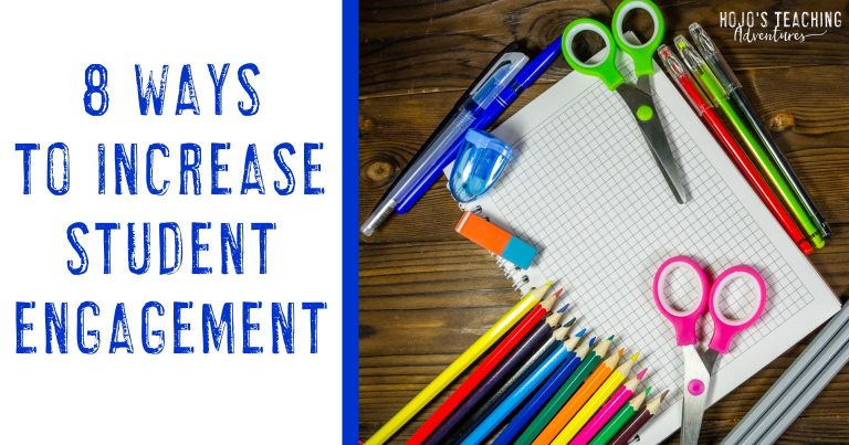 8 ways to increase student engagement