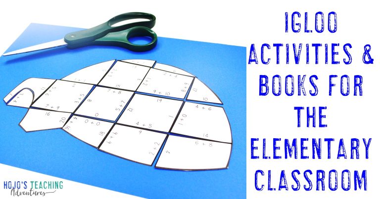 Igloo Activities & Books for the Elementary Classroom