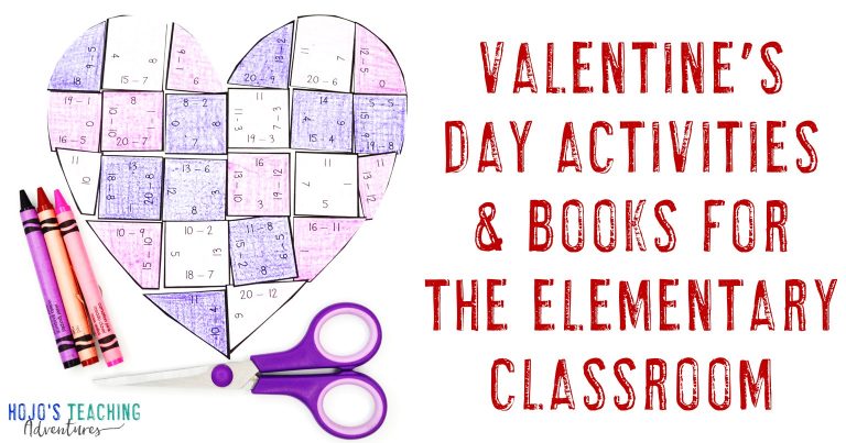 Valentine's Day Activities and Books for the Elementary Classroom