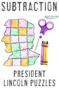 President Lincoln Subtraction Puzzle