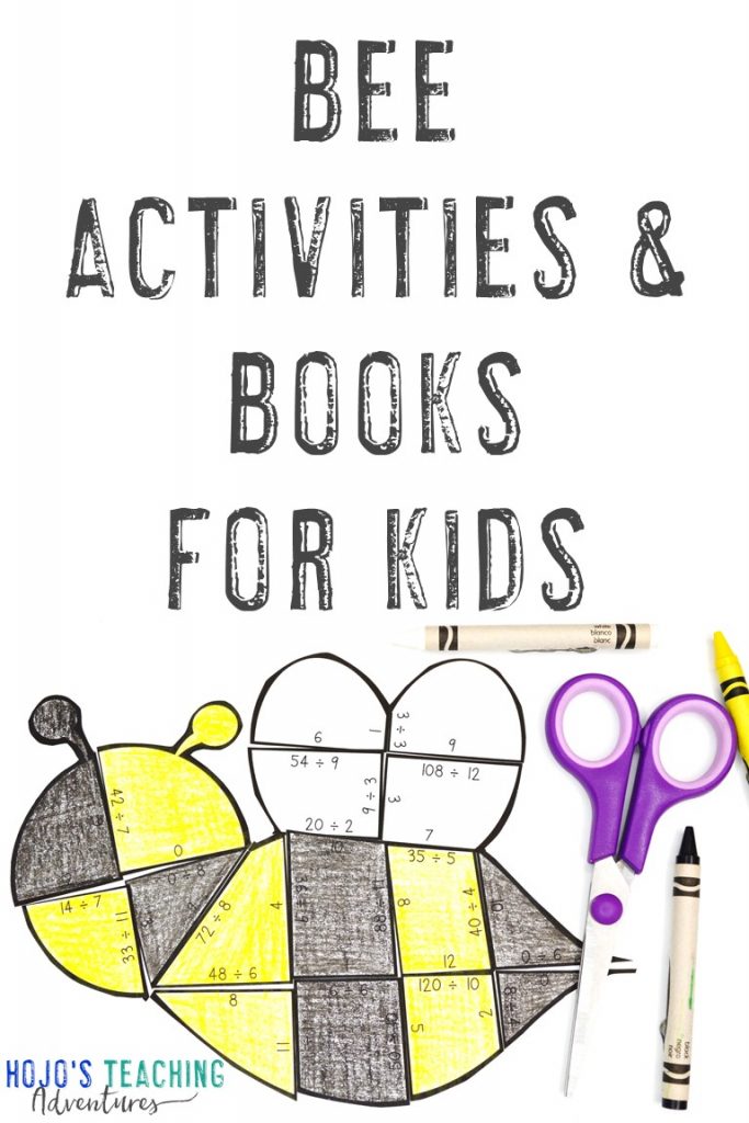 Bee Activities & Books for Kids with a bee puzzle pictured