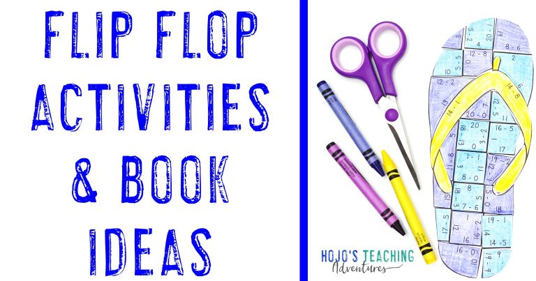 Flip Flop Activities & Book Ideas for Elementary Kids