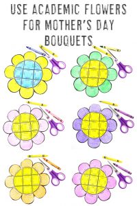 Click to see all six literacy flower puzzle options!