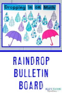 Raindrop Bulletin Board 