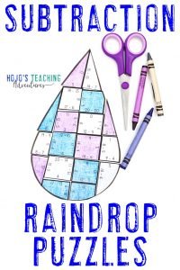 Click here to buy SUBTRACTION raindrop puzzles!