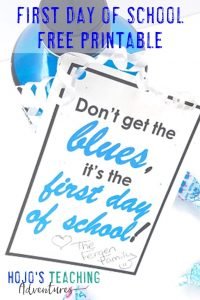 Click to get your FREE first day of school printable gift download!