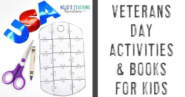 Veterans Day Activities & Books for Kids - Hojo's Teaching