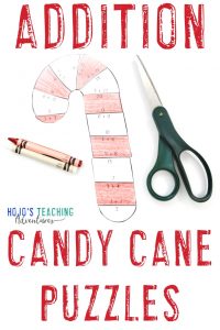 Click to grab your own ADDITION candy cane puzzles!