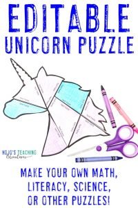 Click to get this FREE unicorn puzzle game or activity!