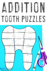 Get your ADDITION Dental Health Month puzzles here!