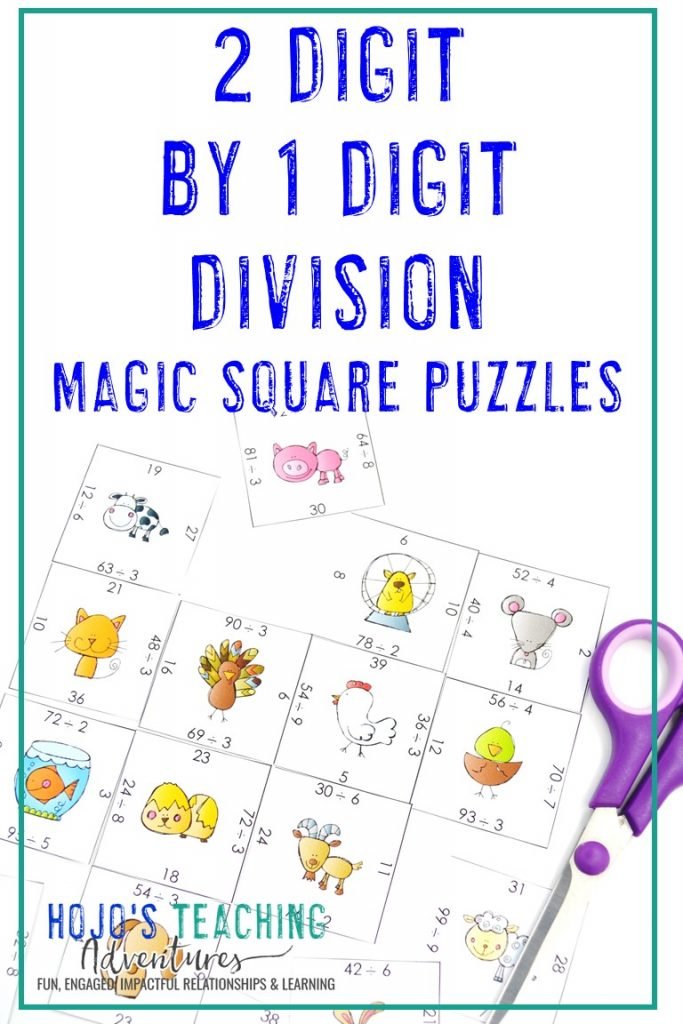 Click to get this FREE 2 Digit by 1 Digit Division Puzzle!