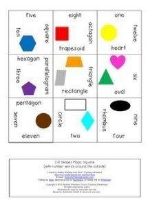 2D Shapes Magic Square Puzzle - Print AND Digital Option! - HoJo's ...