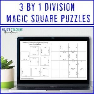 3 Digit Divided by One Digit Math Games | Three Digit Division Distance ...