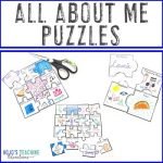 All About Me Worksheet: First Day of School Activities: Distance ...