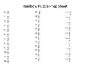 EDITABLE Rainbow Puzzles | Make Your Own Spring Activities for Math ...