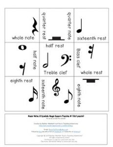 Music Notes and Rests Worksheet Alternatives | Distance Learning Music ...