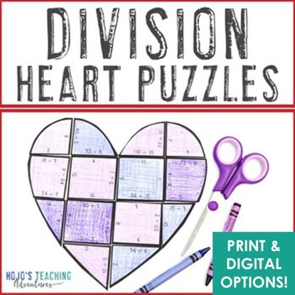 DIVISION Heart | Make a Mother's Day Craft to send in a Distance Learning Packet