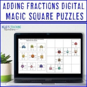 Digital Adding Fractions for Distance Learning | Google Slides Math ...